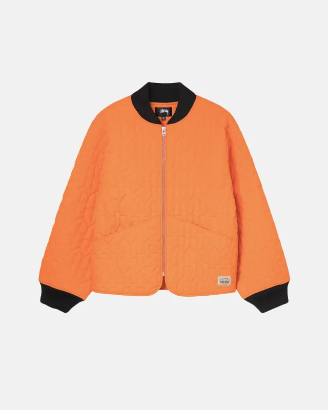 S QUILTED LINER JACKET made by Stussy