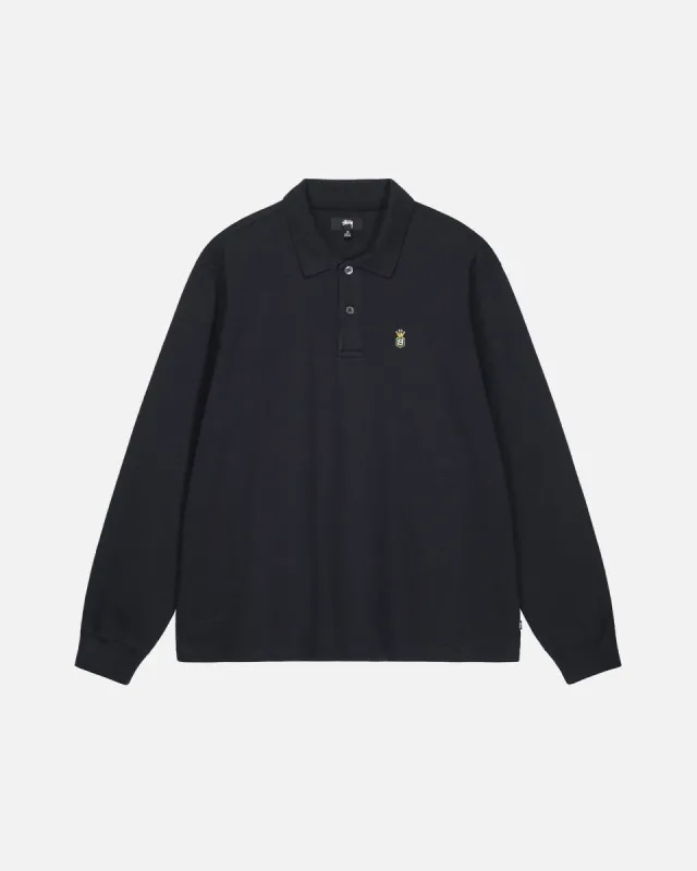 LS RIB POLO sold by Stussy