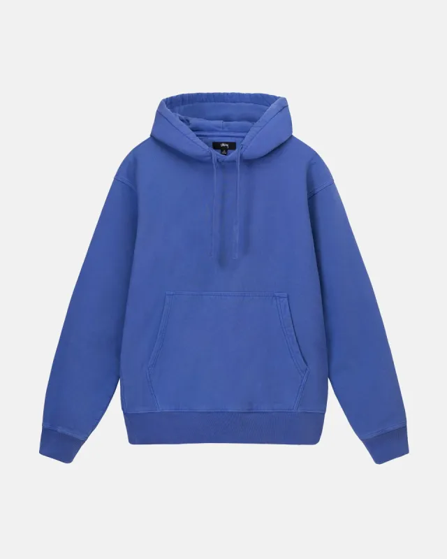 PIGMENT DYED FLEECE HOODIE sold by Stussy