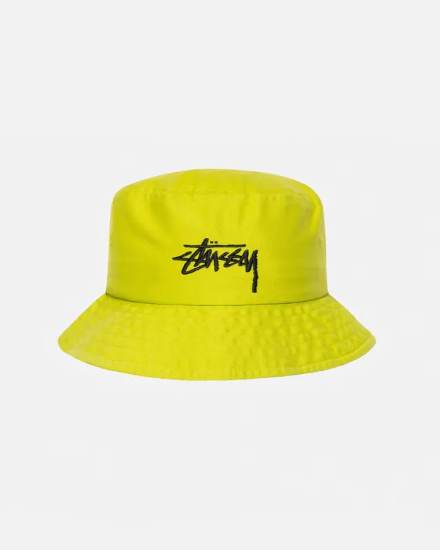 BIG STOCK BUCKET HAT made by Stussy