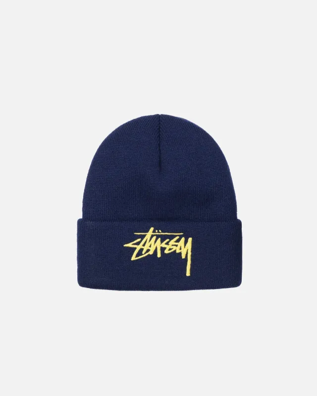 BIG STOCK CUFF BEANIE sold by Stussy