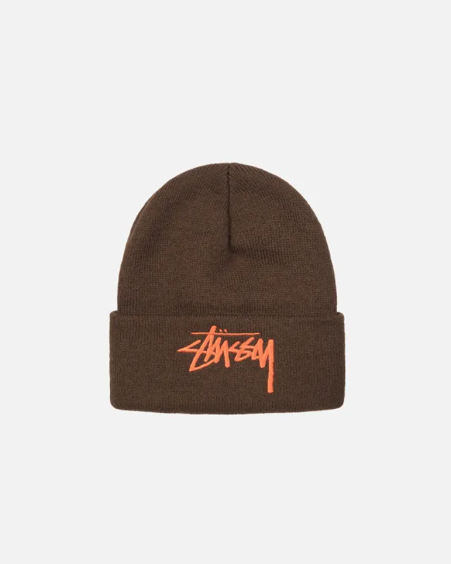 BIG STOCK CUFF BEANIE sold by Stussy