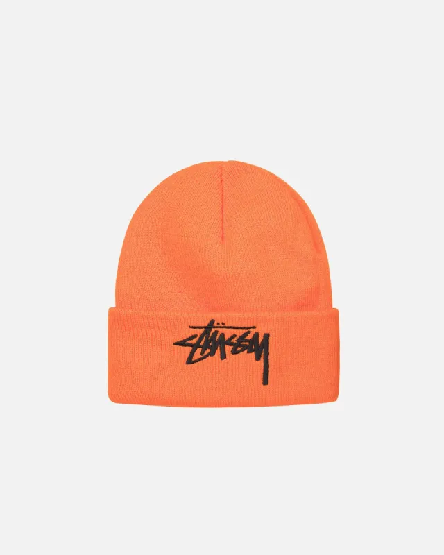 BIG STOCK CUFF BEANIE sold by Stussy