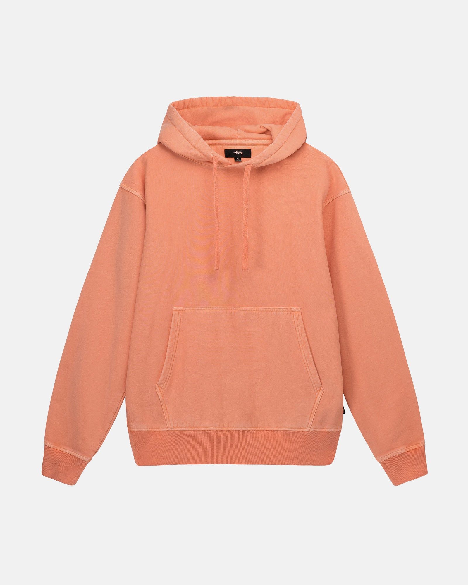 PIGMENT DYED FLEECE HOODIE sold by Stussy