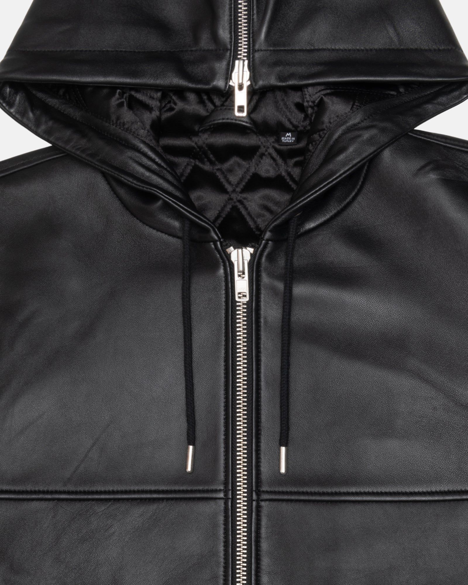 SS LINK LEATHER BOMBER sold by Stussy product image thumbnail 3