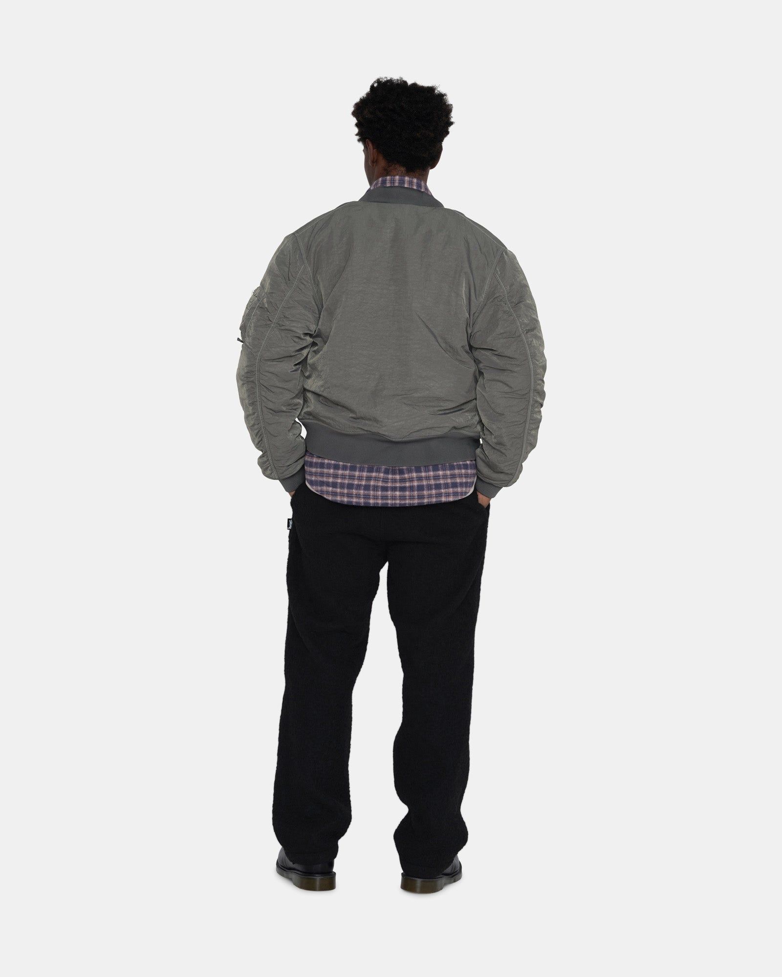 DYED NYLON BOMBER sold by Stussy product image thumbnail 9