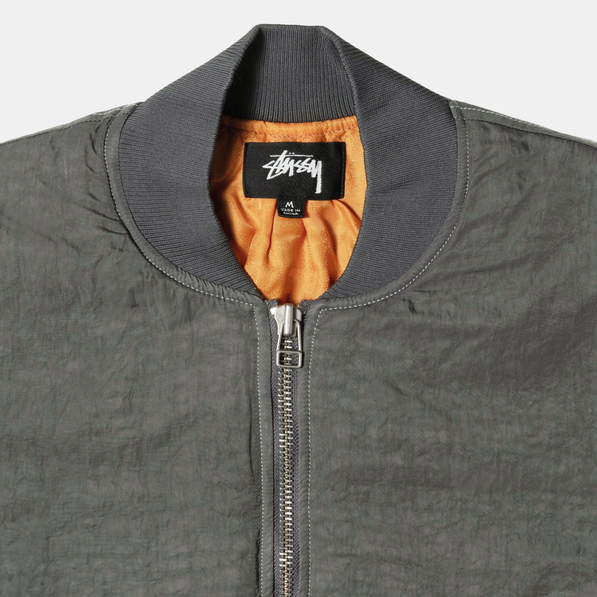 DYED NYLON BOMBER sold by Stussy product image thumbnail 3