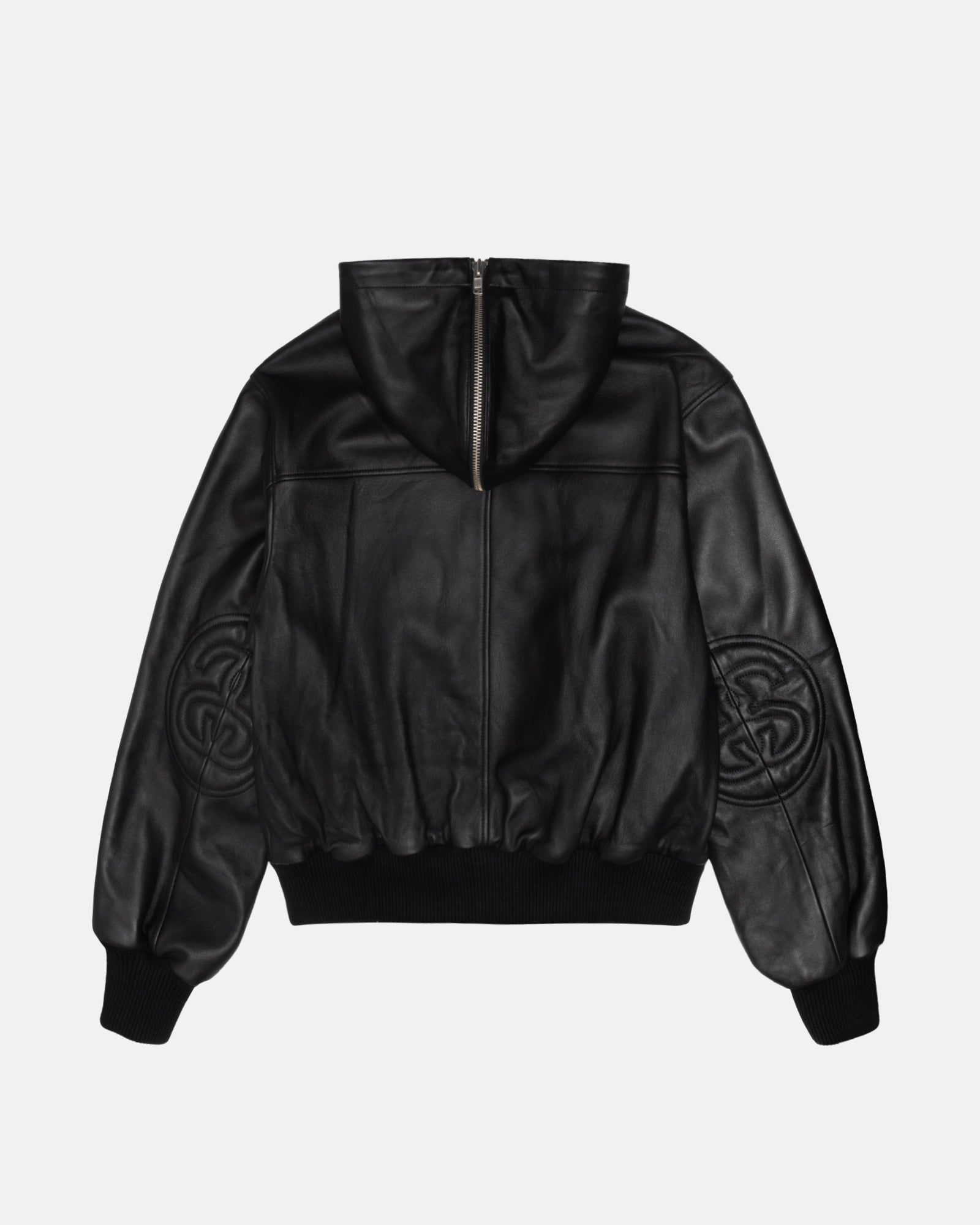 SS LINK LEATHER BOMBER sold by Stussy product image thumbnail 2