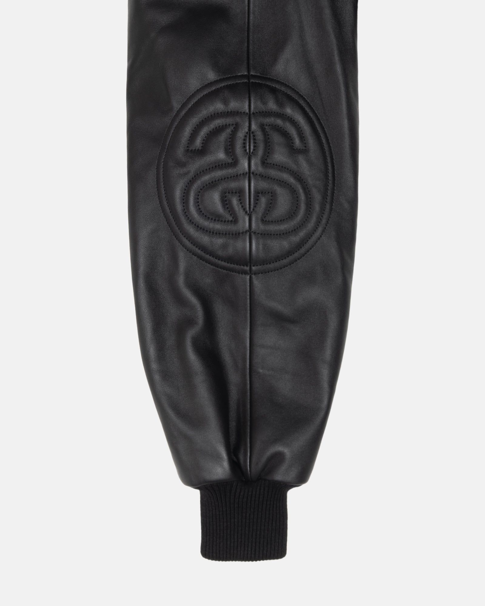 SS LINK LEATHER BOMBER sold by Stussy product image thumbnail 4