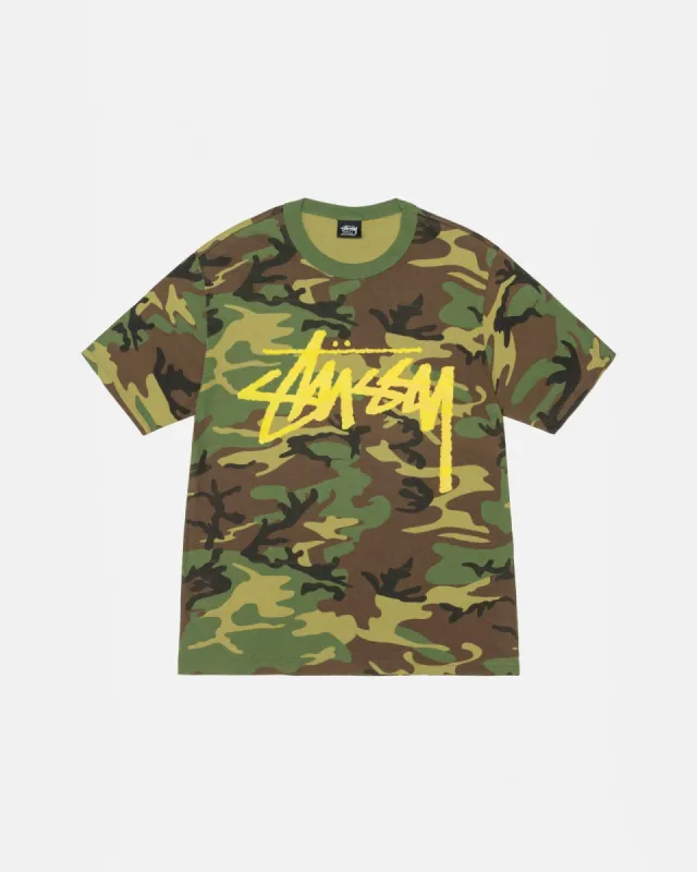 STOCK CAMO TEE sold by Stussy