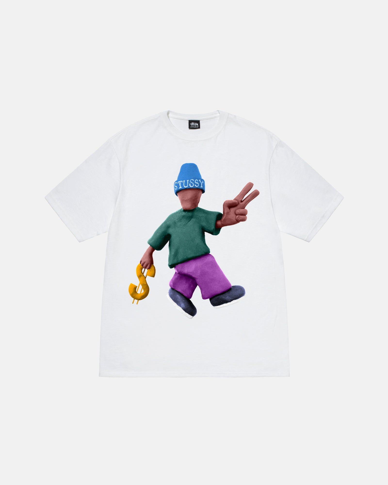 PEACE & PROSPERITY TEE sold by Stussy