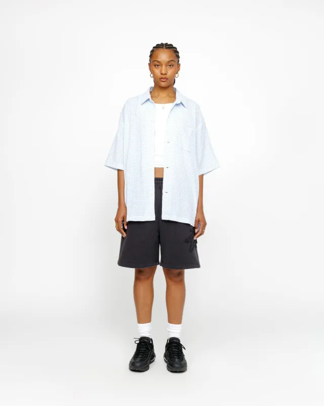 FLEECE SHORT TONAL APPLIQUE | Parallel
