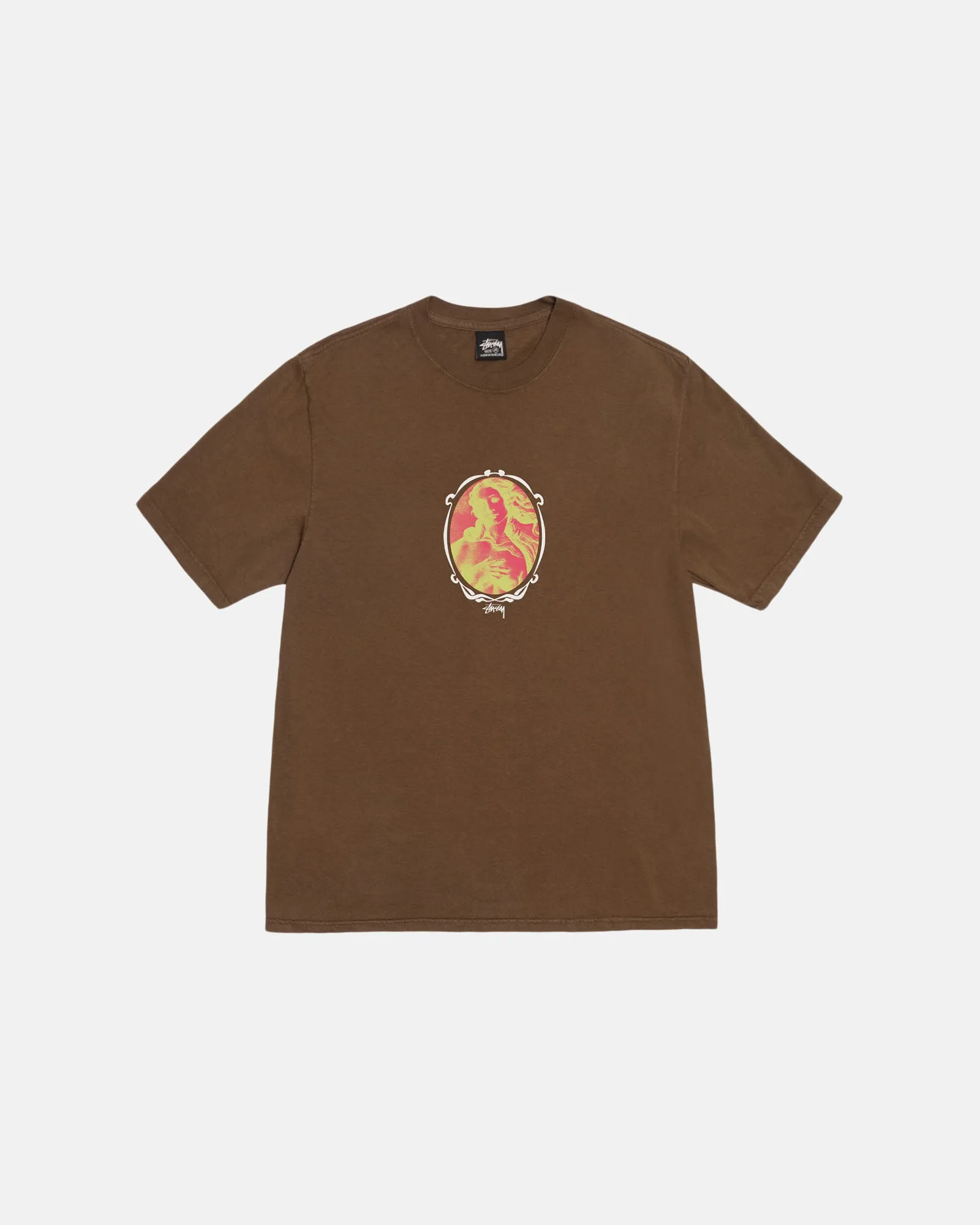 VENUS OVAL TEE PIGMENT DYED sold by Stussy