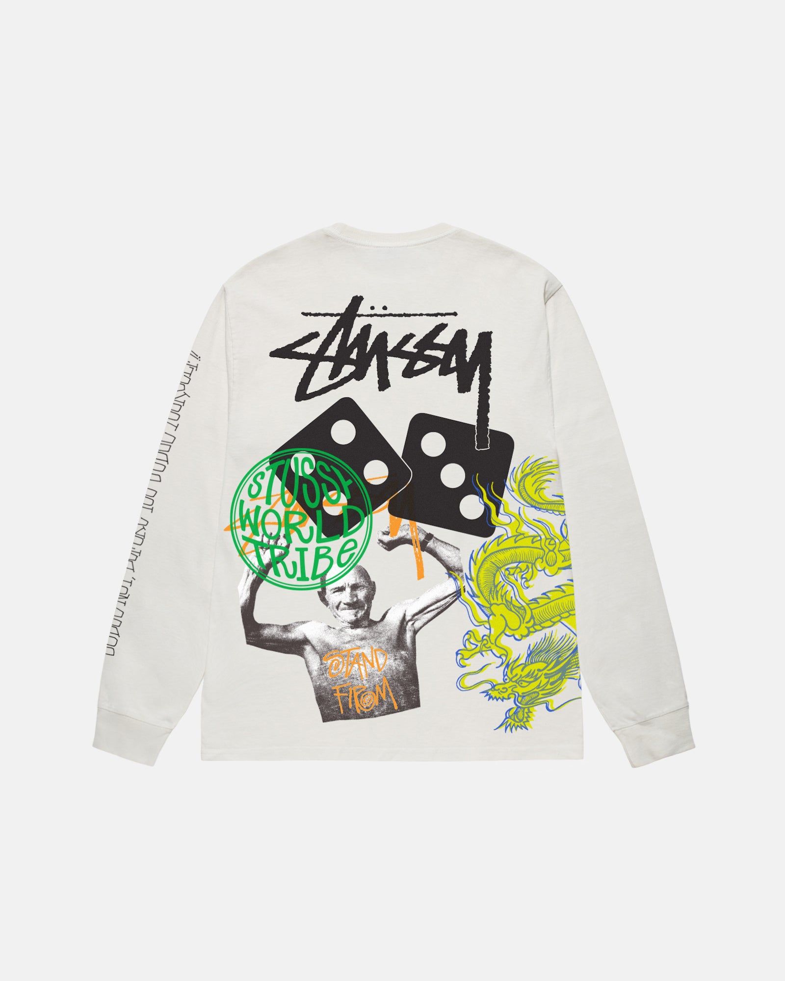 STRIKE LS TEE PIGMENT DYED sold by Stussy