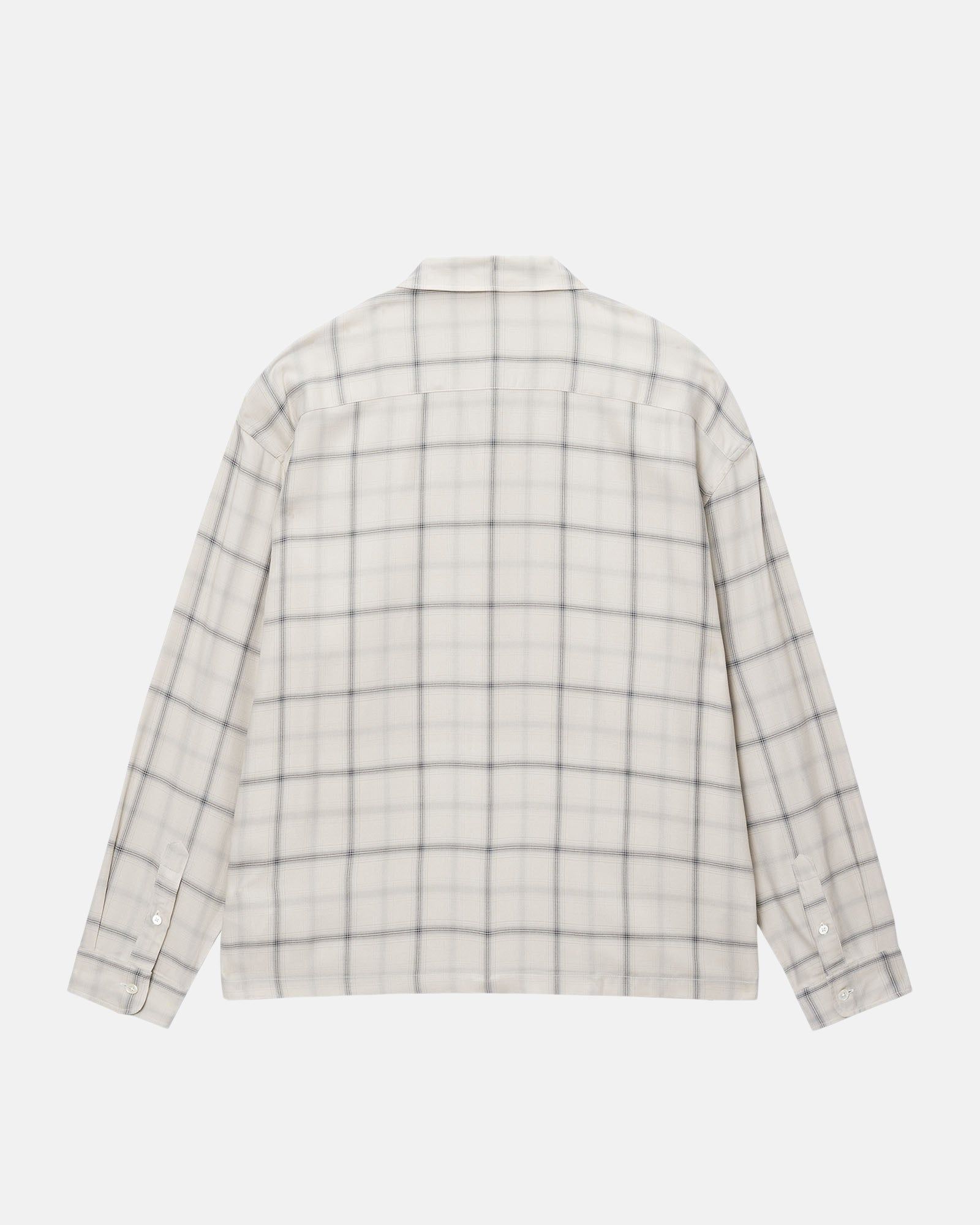 SHADOW PLAID RAYON SHIRT sold by Stussy product image thumbnail 2