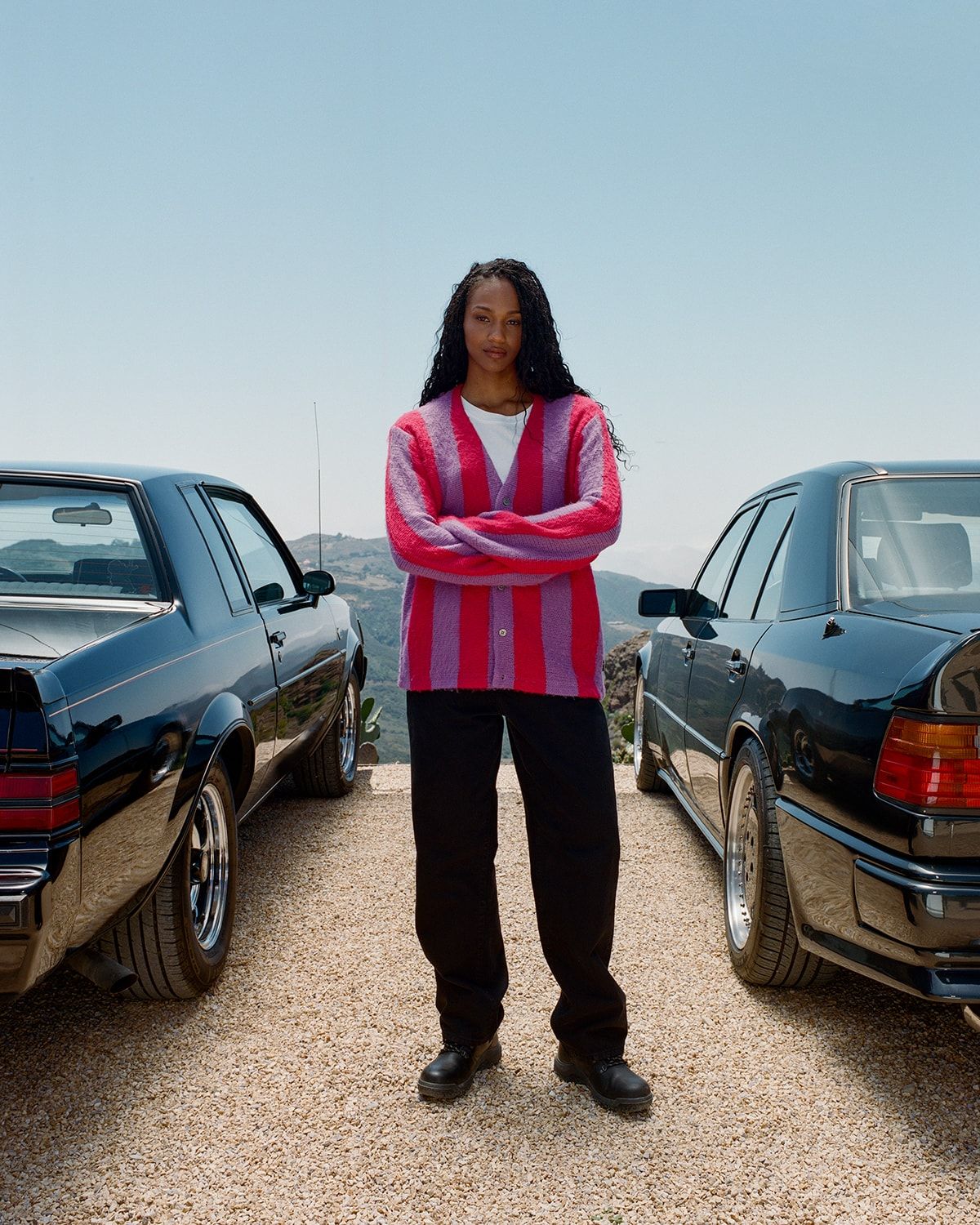 STRIPE BRUSHED CARDIGAN sold by Stussy product image thumbnail 10