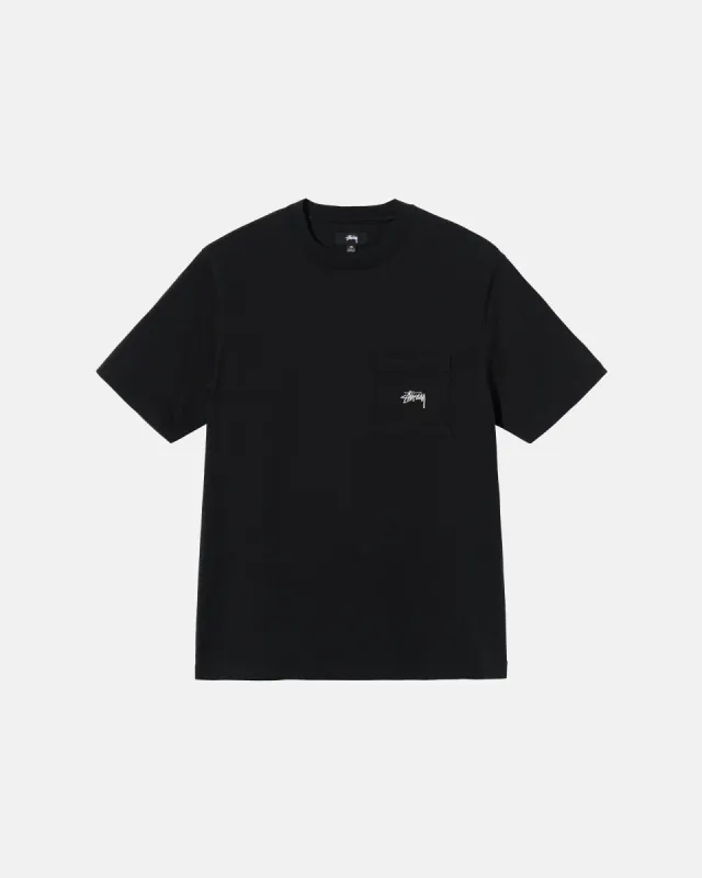 OVERDYED SS POCKET CREW sold by Stussy