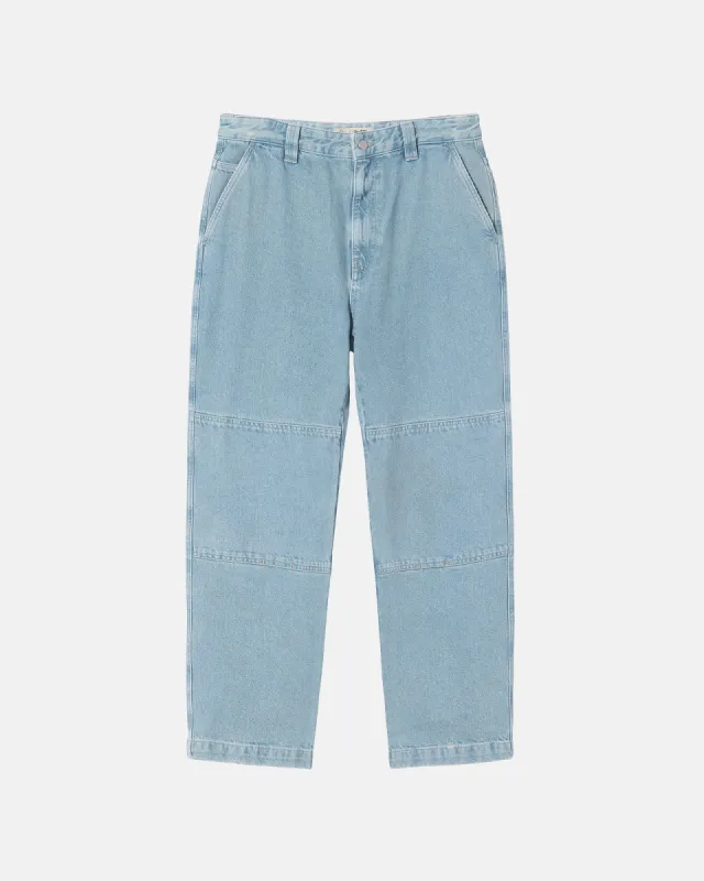DENIM DOUBLE KNEE PANT made by Stussy