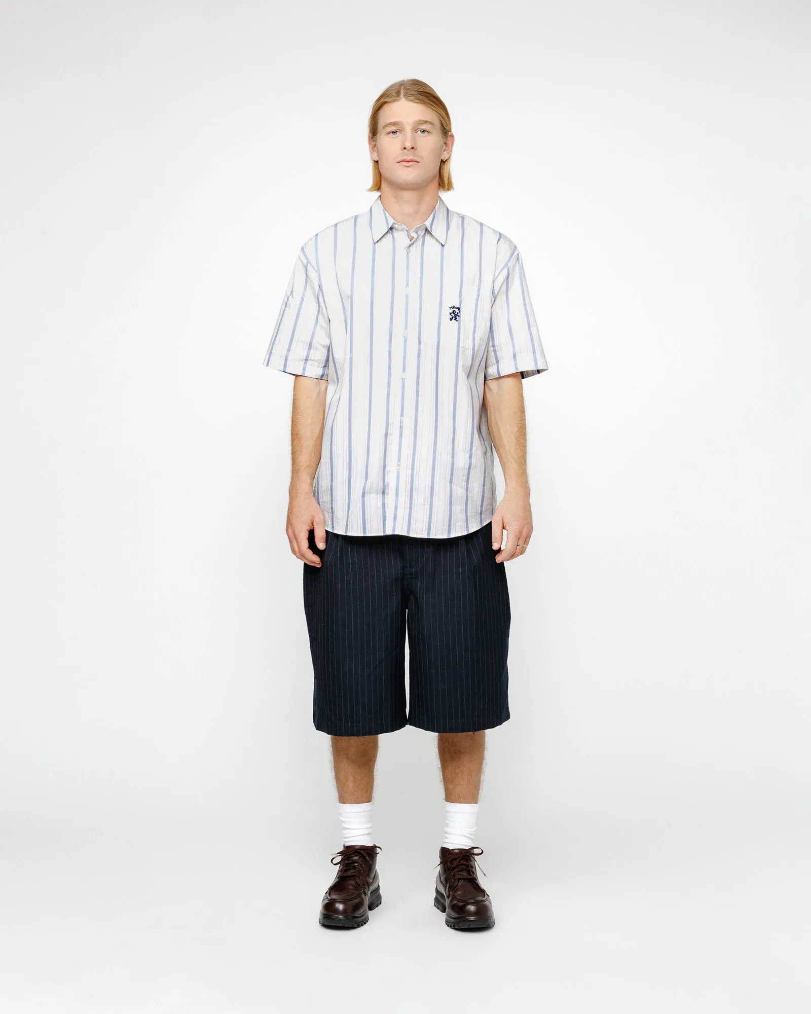 BOXY SS SHIRT STRIPE sold by Stussy product image thumbnail 3