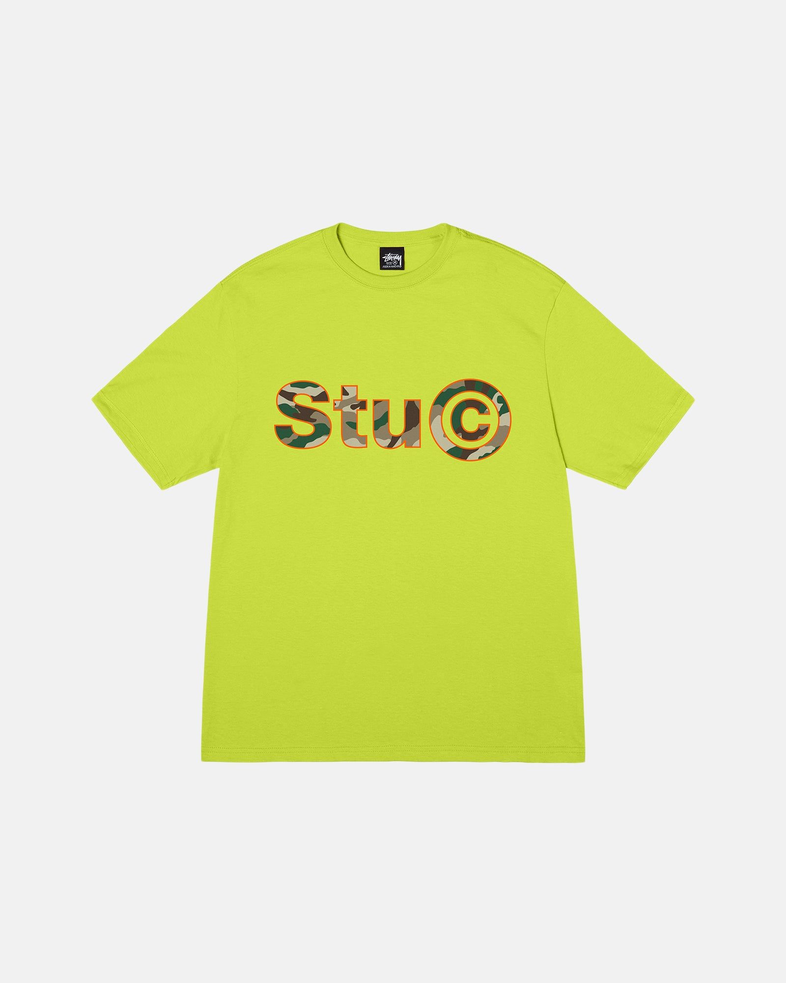 STU C. CAMO TEE sold by Stussy