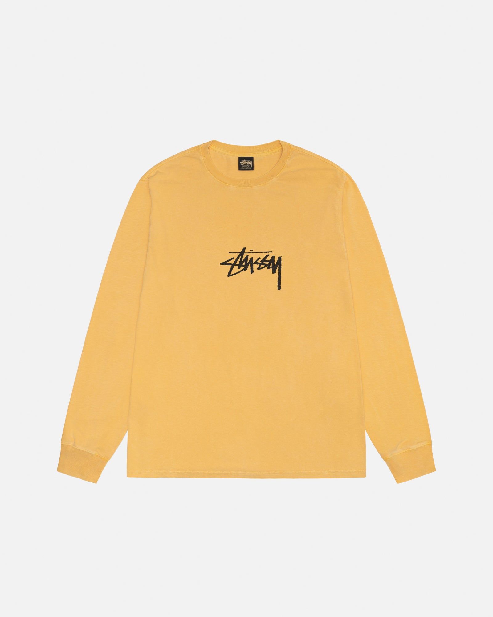 SMALL STOCK LS TEE PIGMENT DYED sold by Stussy