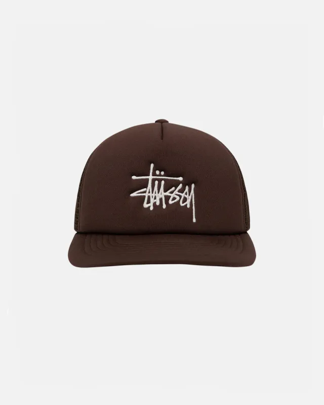 TRUCKER BIG BASIC SNAPBACK sold by Stussy