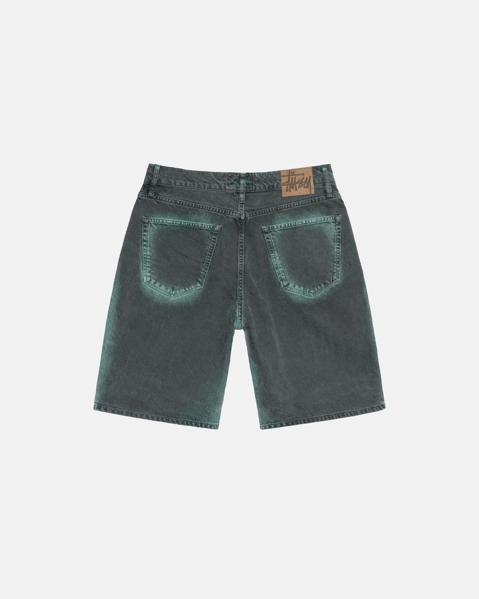 Stussy Short Spray Dye Big Ol' Short Blue Men's - SS24 - US