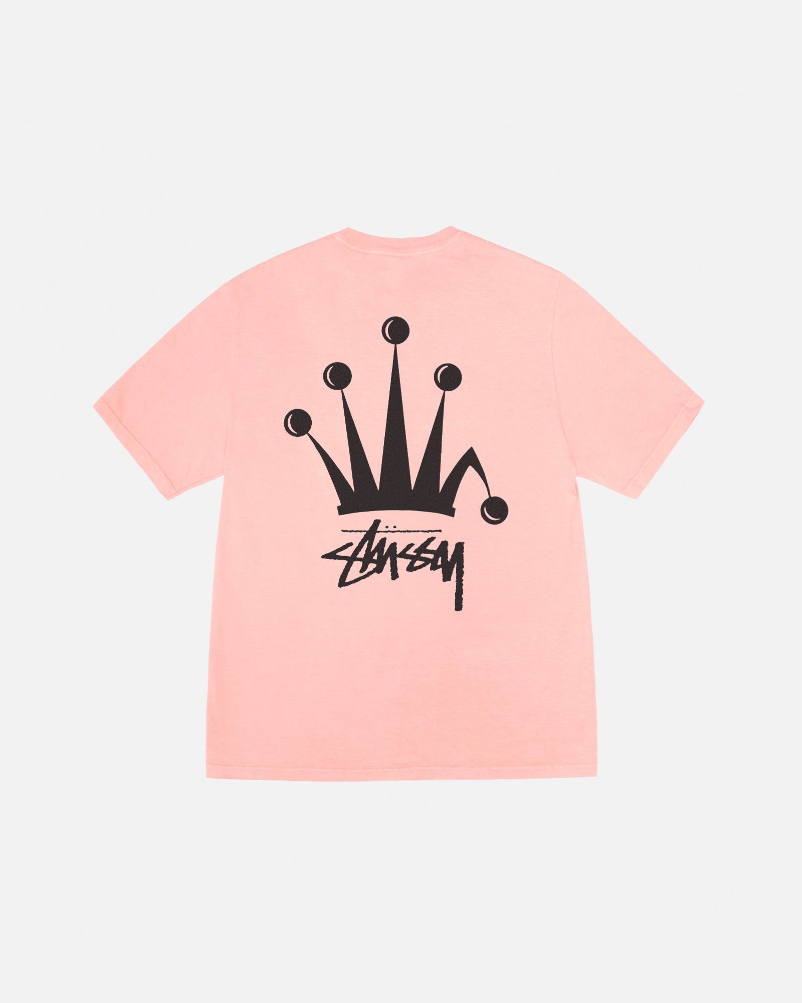 REGAL CROWN TEE PIGMENT DYED sold by Stussy
