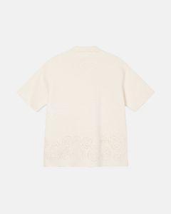 PERFORATED SWIRL KNIT SHIRT sold by Stussy