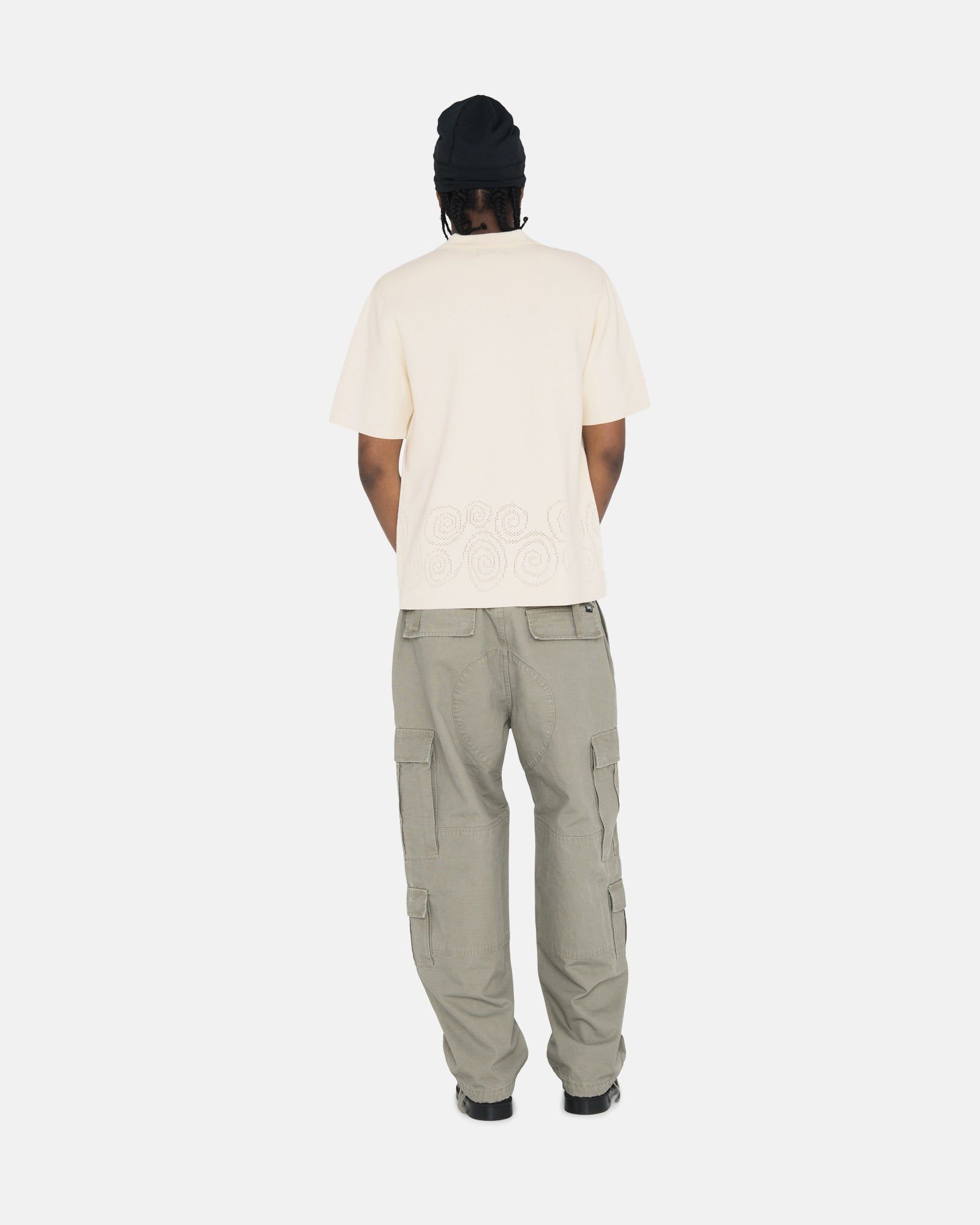 PERFORATED SWIRL KNIT SHIRT sold by Stussy product image thumbnail 7