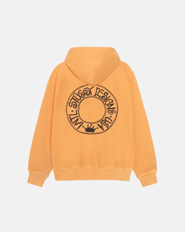 BUANA HOODIE PIGMENT DYED sold by Stussy