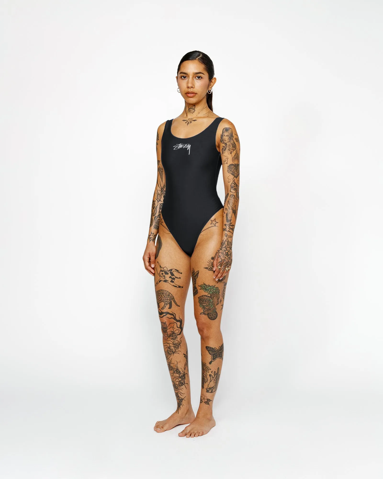 SURF STOCK ONE PIECE SWIMSUIT sold by Stussy product image thumbnail 3
