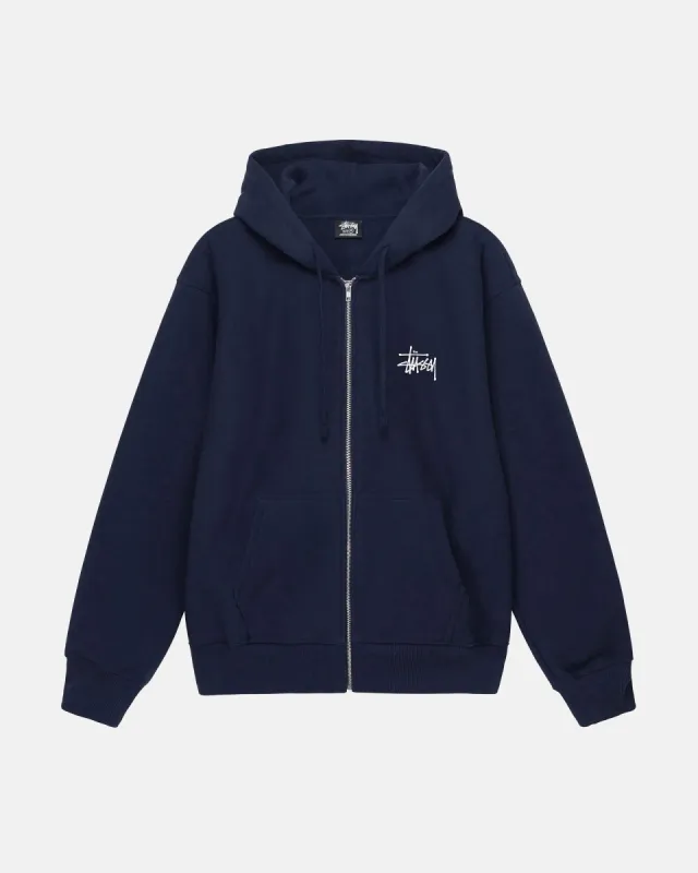 BASIC STÜSSY ZIP HOODIE sold by Stussy