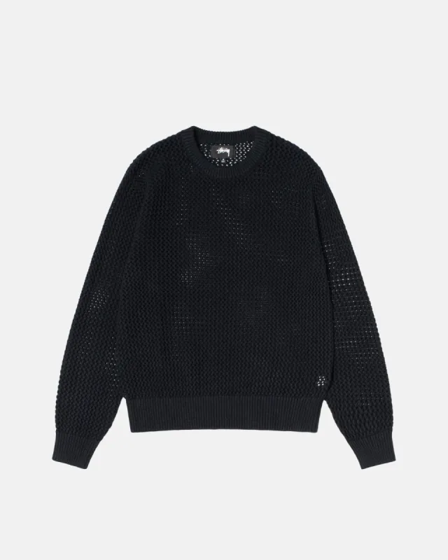 PIGMENT DYED LOOSE GAUGE SWEATER sold by Stussy