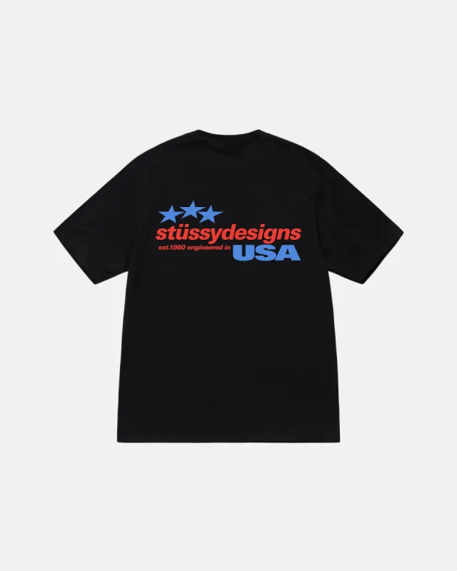 STUSSY DESIGNS USA TEE sold by Stussy