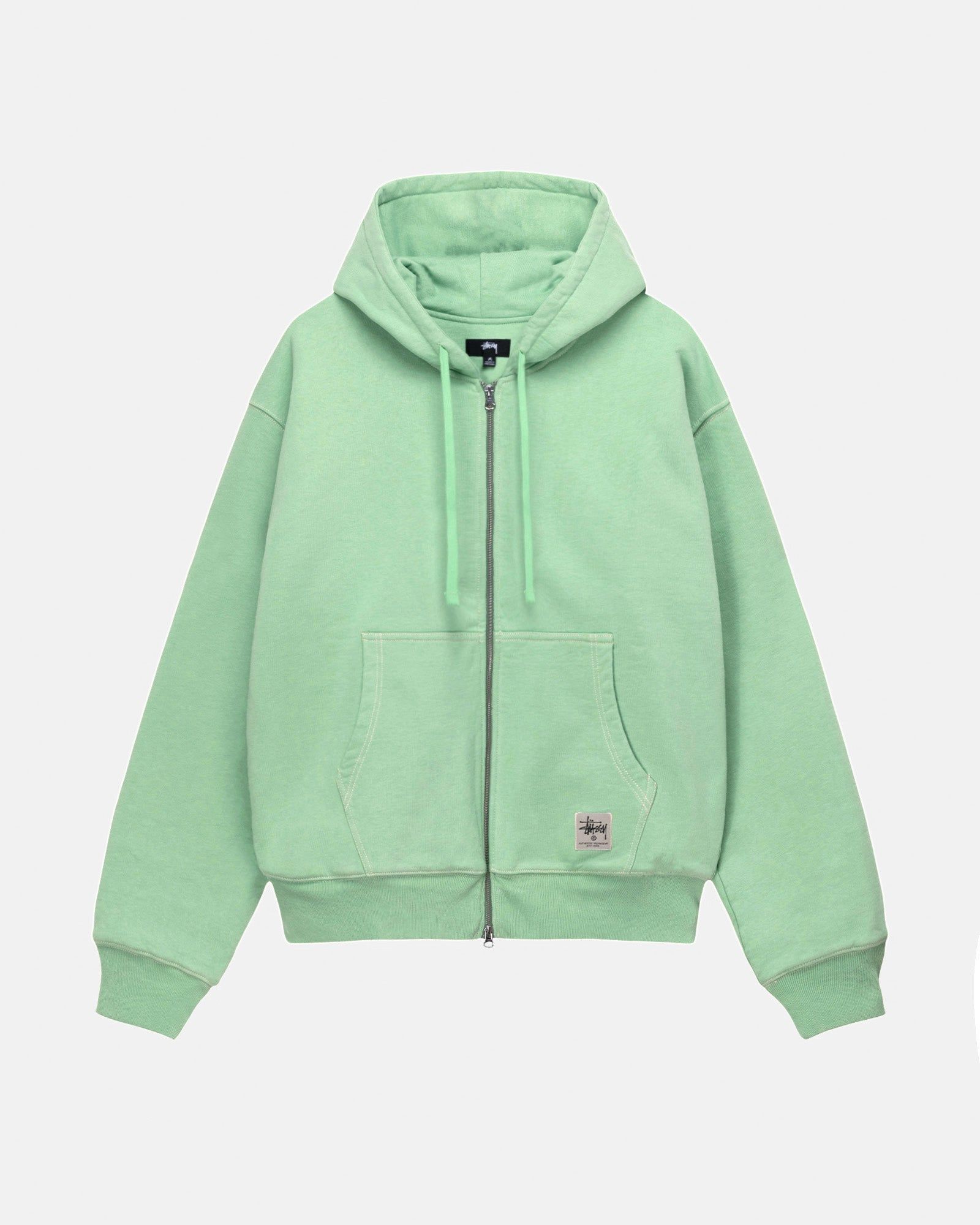 DOUBLE FACE LABEL ZIP HOODIE sold by Stussy