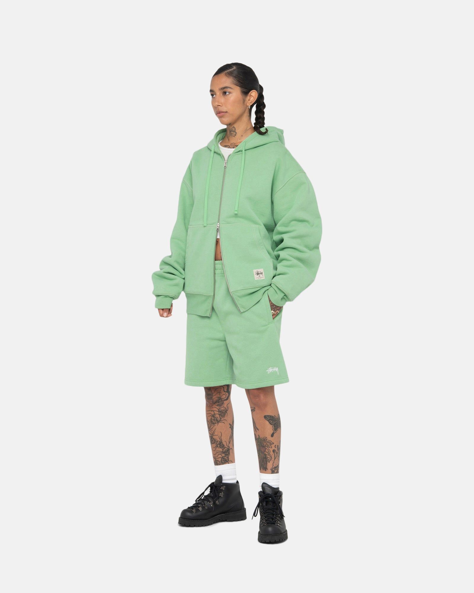 DOUBLE FACE LABEL ZIP HOODIE sold by Stussy product image thumbnail 9