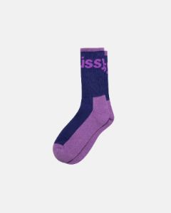 LOGO JACQUARD TRAIL SOCKS sold by Stussy