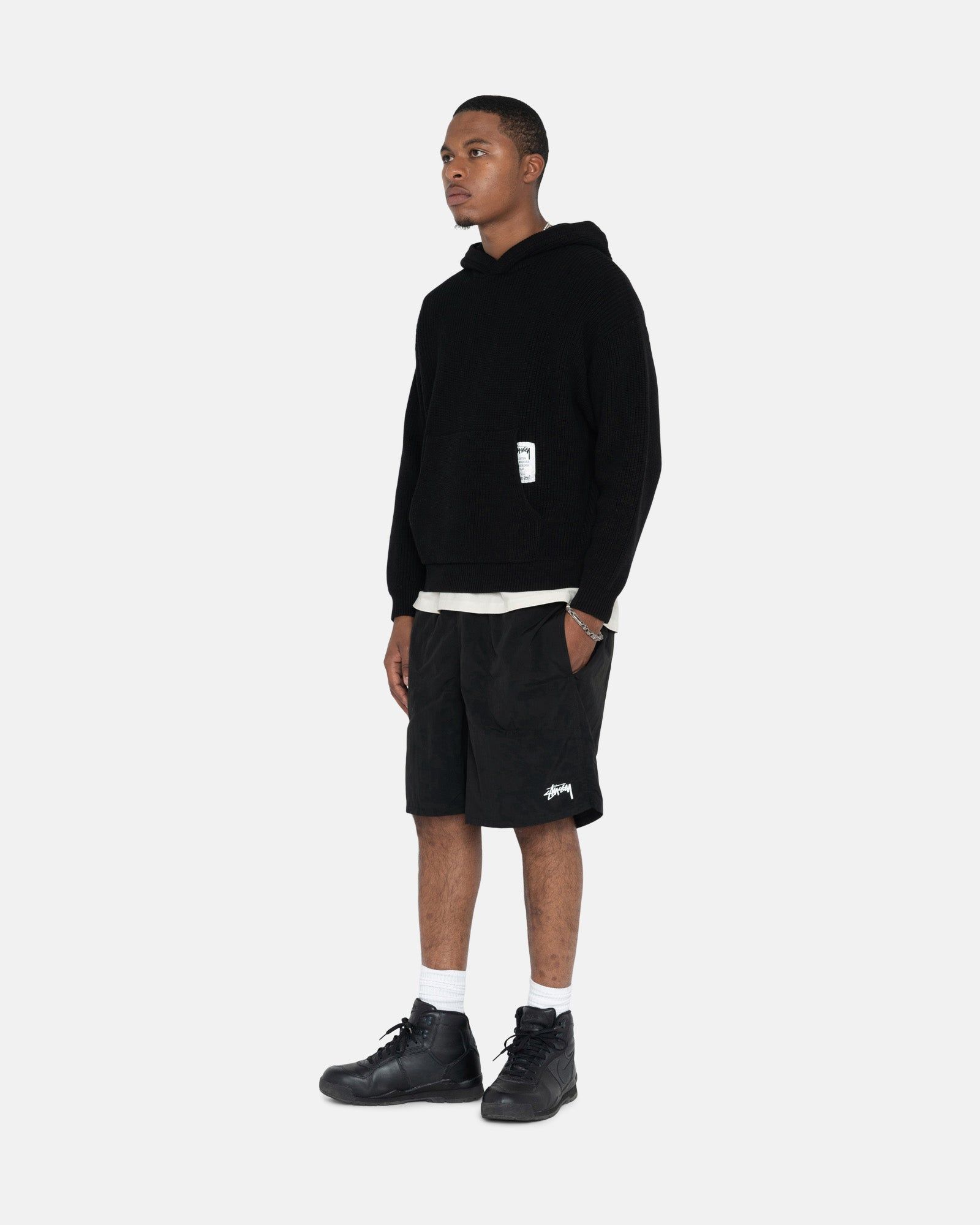 COTTON KNIT HOODIE sold by Stussy product image thumbnail 6