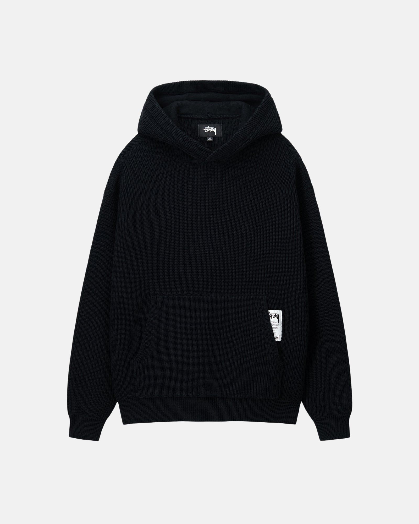 COTTON KNIT HOODIE sold by Stussy