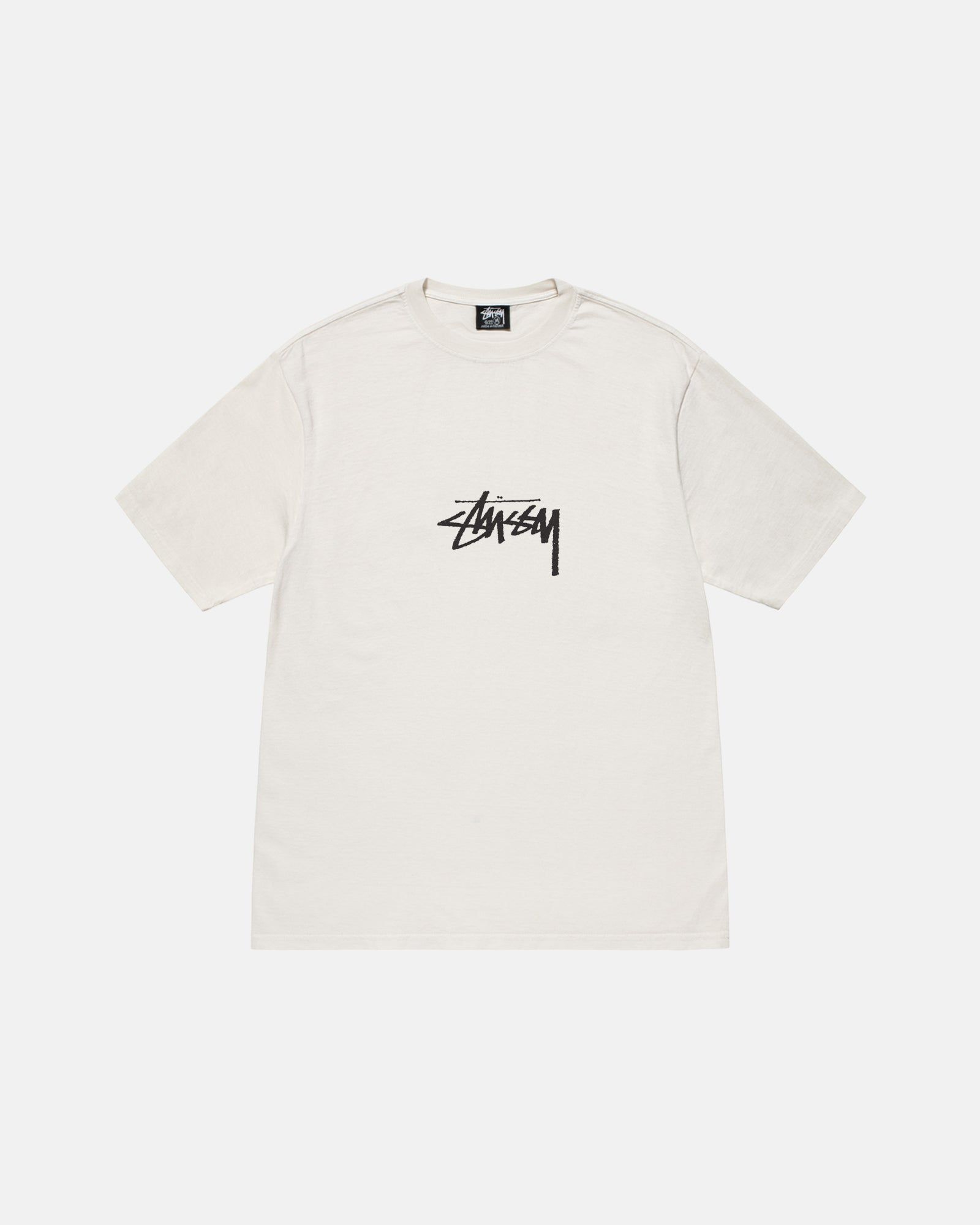 SMALL STOCK TEE PIGMENT DYED sold by Stussy