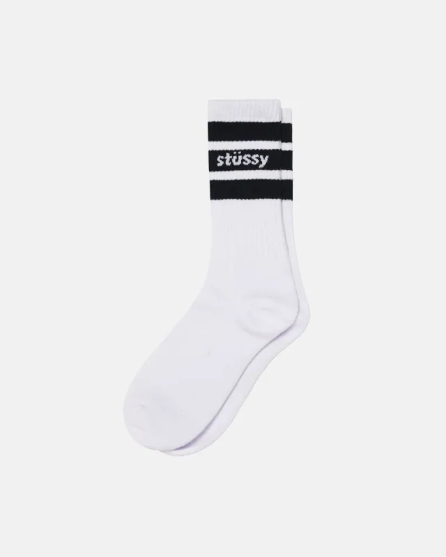 STRIPE CREW SOCKS sold by Stussy