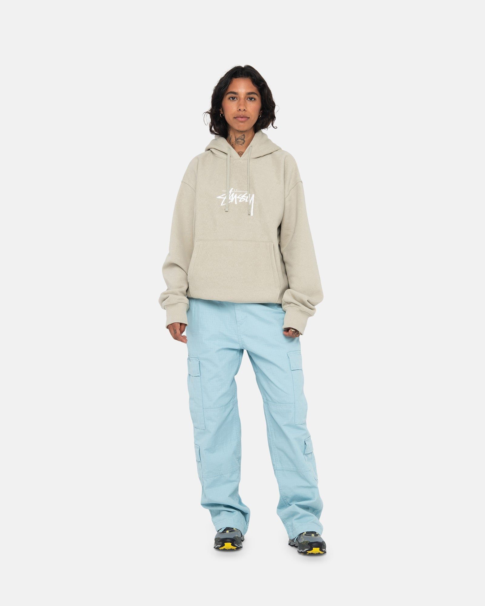 STOCK LOGO APPLIQUE HOODIE sold by Stussy product image thumbnail 7