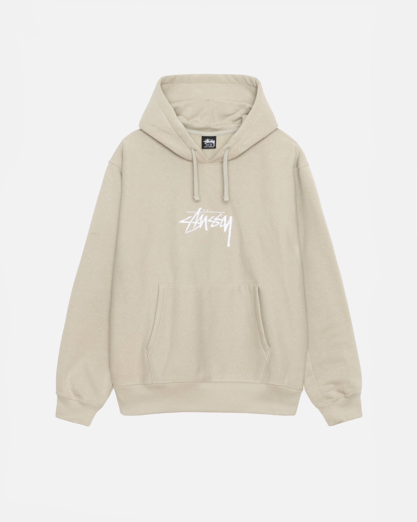 STOCK LOGO APPLIQUE HOODIE sold by Stussy