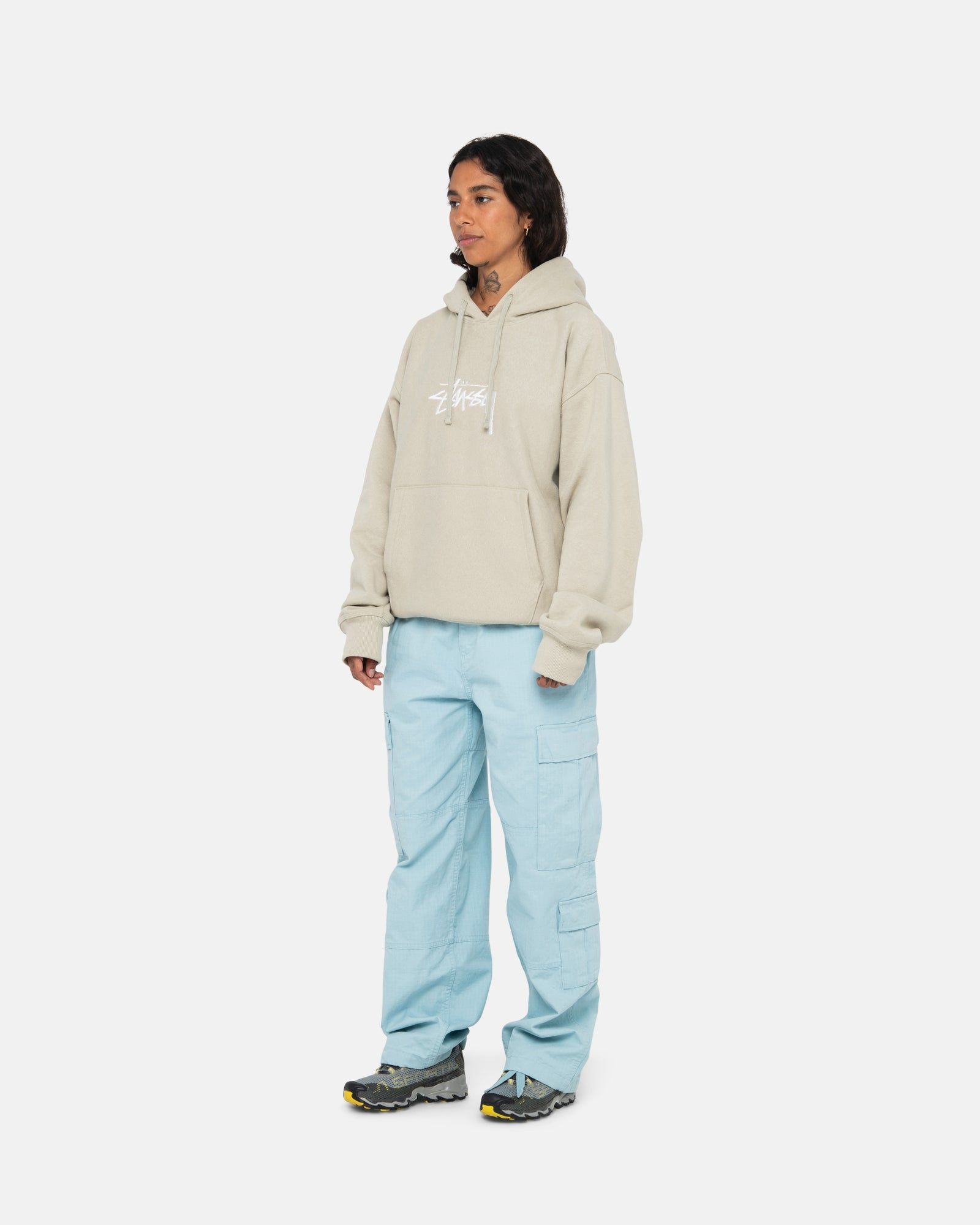 STOCK LOGO APPLIQUE HOODIE sold by Stussy product image thumbnail 8