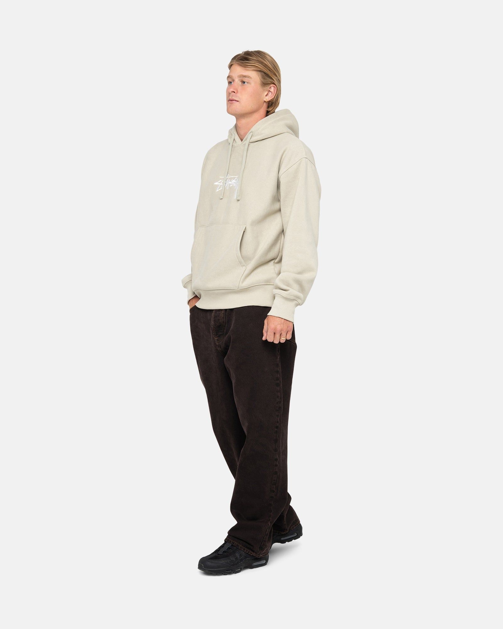 STOCK LOGO APPLIQUE HOODIE sold by Stussy product image thumbnail 5