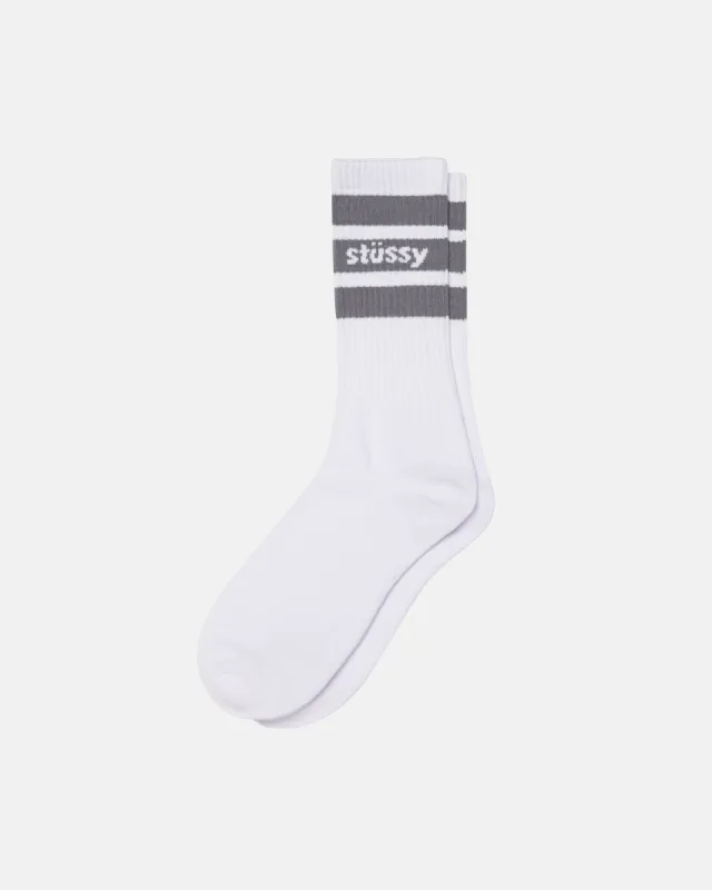 STRIPE CREW SOCKS sold by Stussy