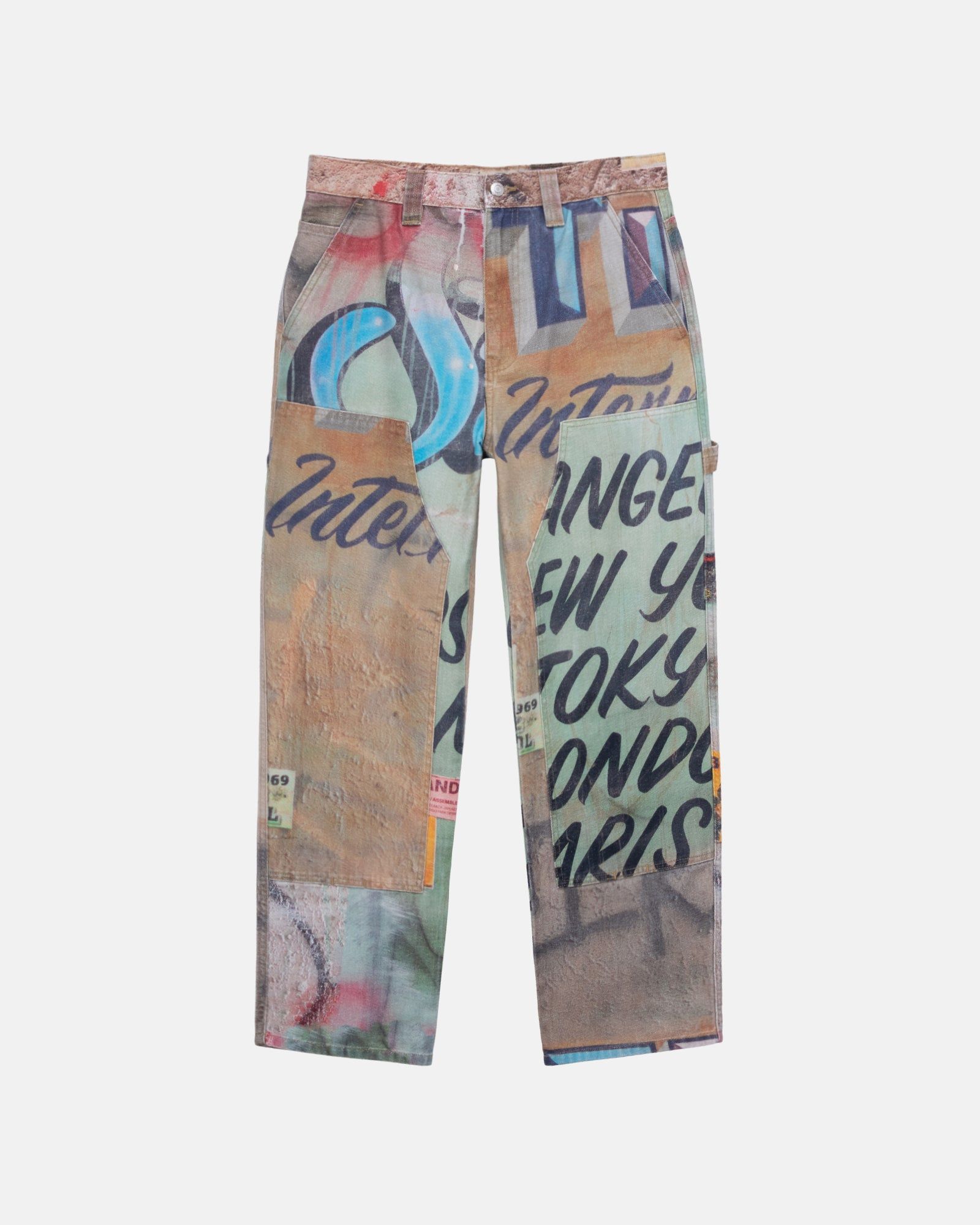 WORK PANT ALFONSO CANVAS sold by Stussy
