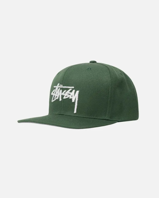 BIG STOCK HIGH CROWN CAP sold by Stussy