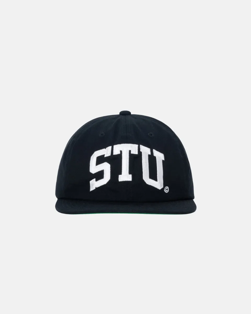 stussy MID-DEPTH STU ARCH STRAPBACK Cap